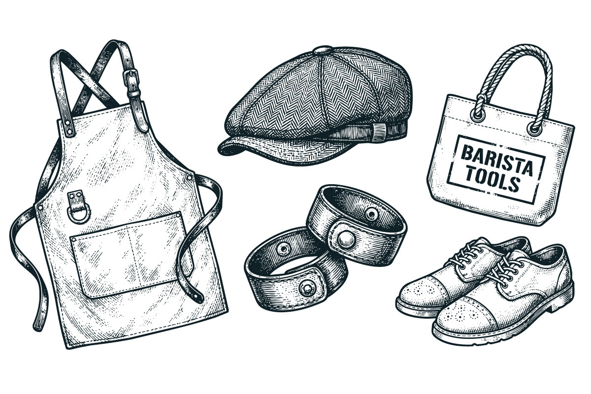 Coffee & Café Culture Vintage, an Object Illustration by Huza Studio (Photo 9 of 10)