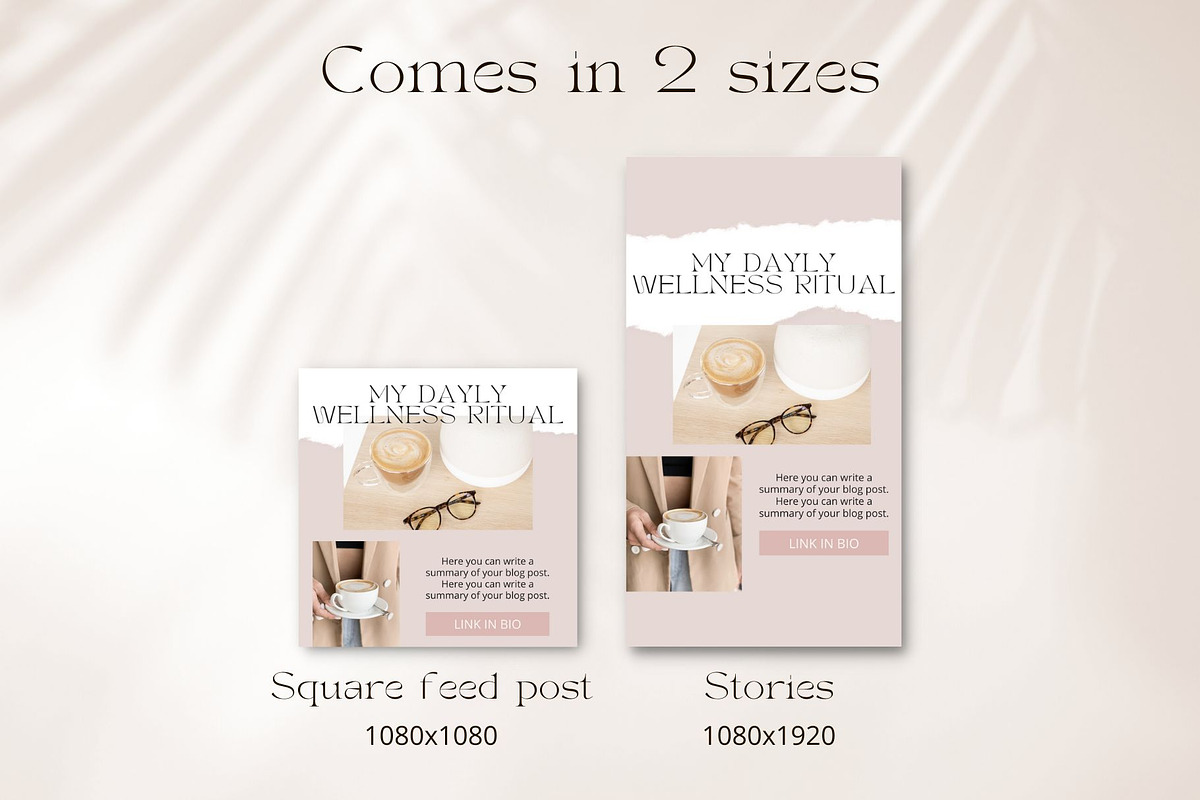 Instagram Creator Canva templates, a Social Media Template by DesignKora (Photo 3 of 19)