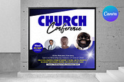 Church Conference Flyer Template, a Graphic by graphicforest (Thumbnail 1 of 3)