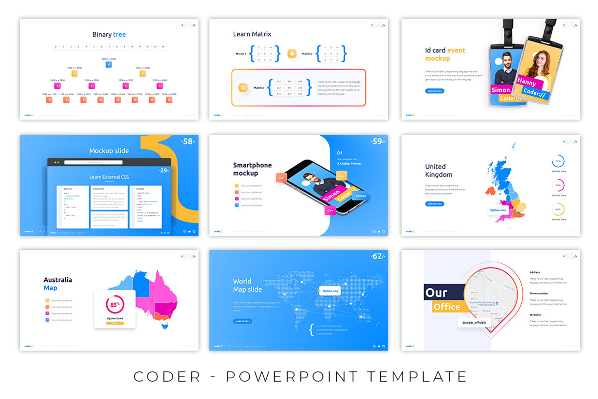 Coder - Programming Presentation, a Presentation Template by Brandearth RRGraph (Photo 8 of 8)