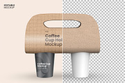Coffee Cups Holder Mockup, a Product Mockup by graphypix (Thumbnail 2 of 4)