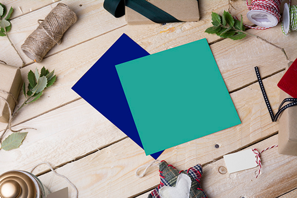 Xmas-Holidays letter mockup-PSD, a Mockup by JAY MID IMAGE (Photo 2 of 3)