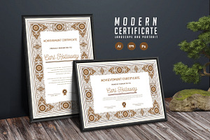 466. Modern Certificate Template