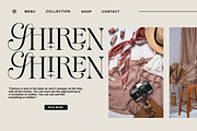 Torfune - Elegant Calligraphy Serif, a Serif Font by Luna Shop (Thumbnail 3 of 6)