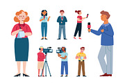 Journalist & News Crew Set, a Templates & Theme by studiogstock (Thumbnail 1 of 2)