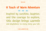EZ Arvent, a Sans Serif Font by Zafara Studios (Thumbnail 2 of 6)