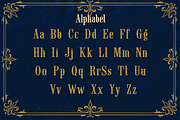 Aniques Blacklleter, a Blackletter Font by dansdesign (Thumbnail 4 of 8)