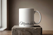 Ceramic Coffee Mug Mockup Set, a Cups & Container Mockup by graphypix (Thumbnail 2 of 3)