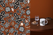 Line Art Frogs Patterns, Borders, a Pattern Graphic by ilonitta (Thumbnail 5 of 13)