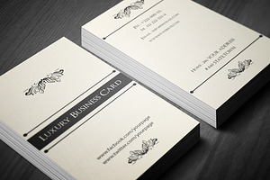 Classic Luxury Business Card 3 In 1