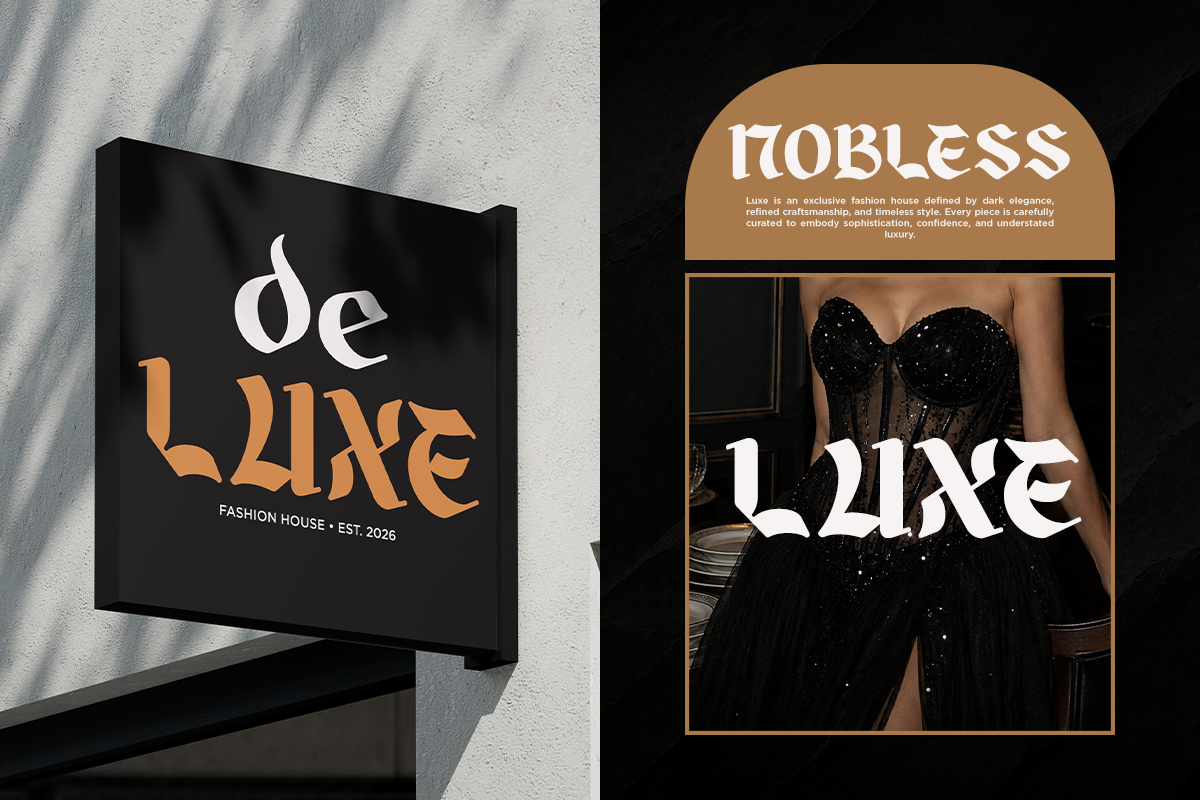 Gaiden - Bold Blackletter Font, a Blackletter Font by Font Liner (Photo 6 of 10)
