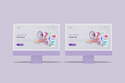 iMac Desktop Mockup Bundles, a Mac Mockup by Graphic Aesthetic (Thumbnail 15 of 22)