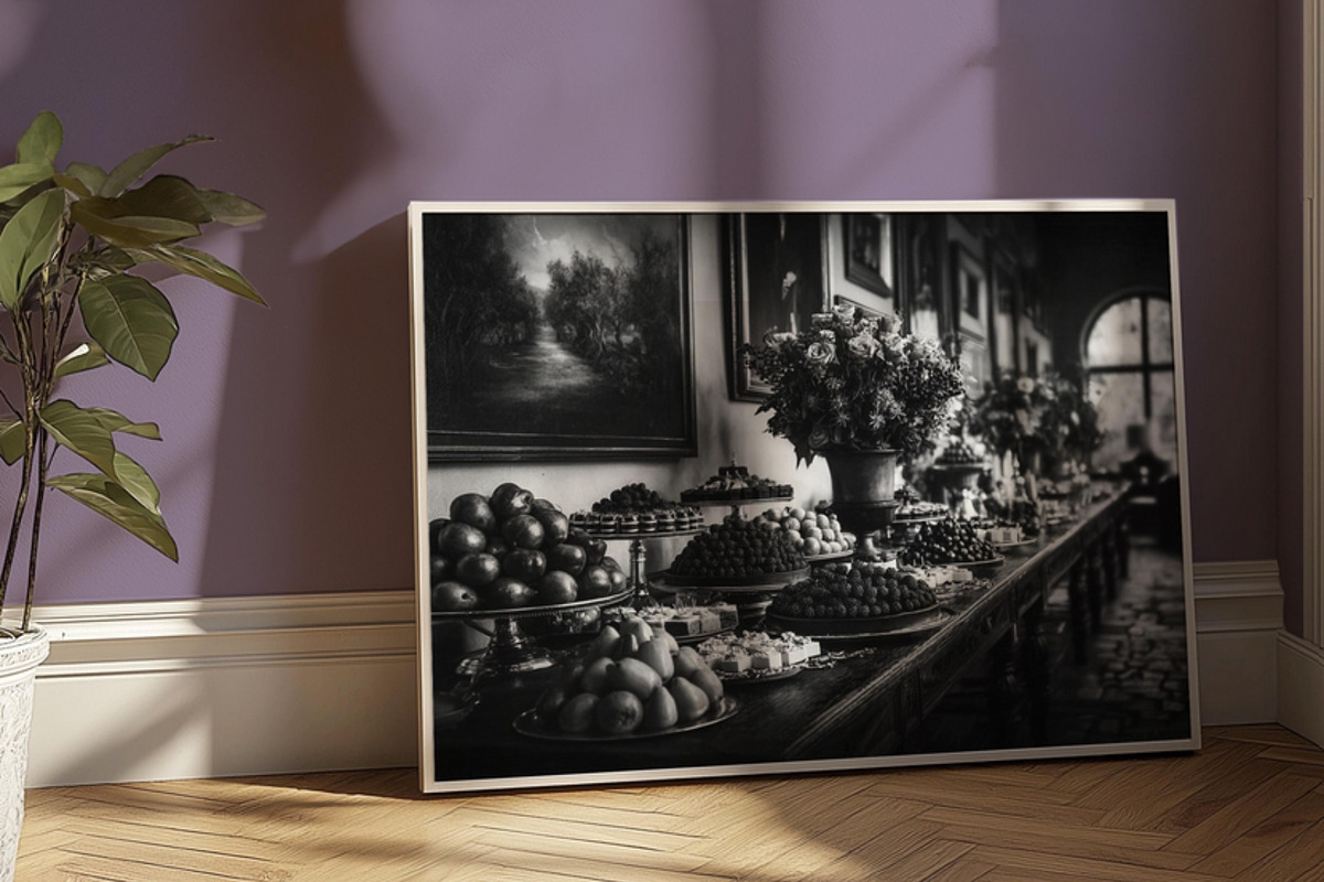 Victoria Era Black Wall Art Set, a Decorative Illustration by PrintablesByFranklyn (Photo 5 of 17)
