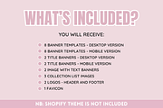 Pink Shop Banner Templates, a Shopify Template by SunshineStudioBoutique (Thumbnail 2 of 9)