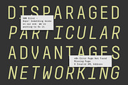 Monofrik Font, a Sans Serif Font by Glyphminds Studios (Thumbnail 9 of 10)