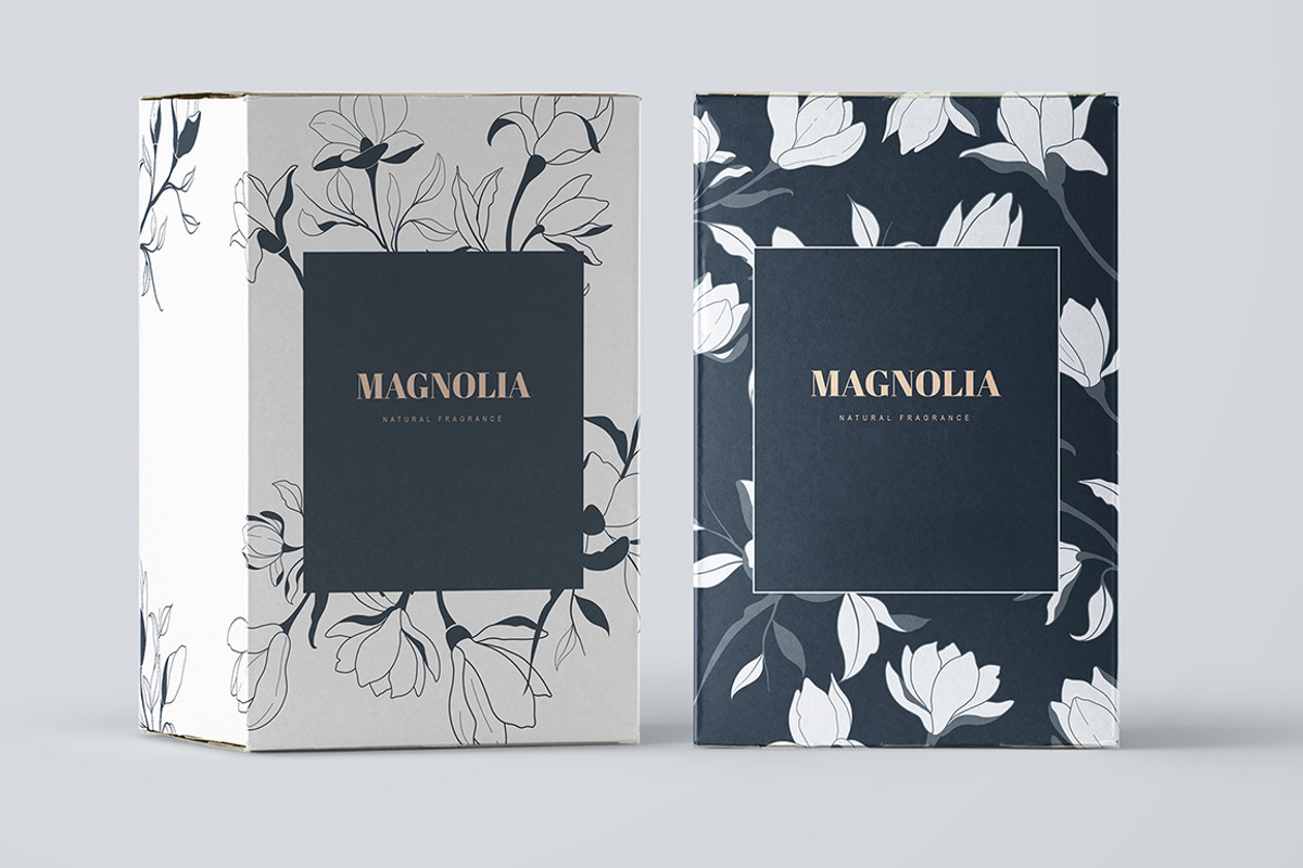Hand Sketched Magnolia, a Decorative Illustration by Solana (Photo 5 of 10)
