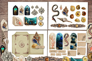 Sea Witch Scrapbook Kit