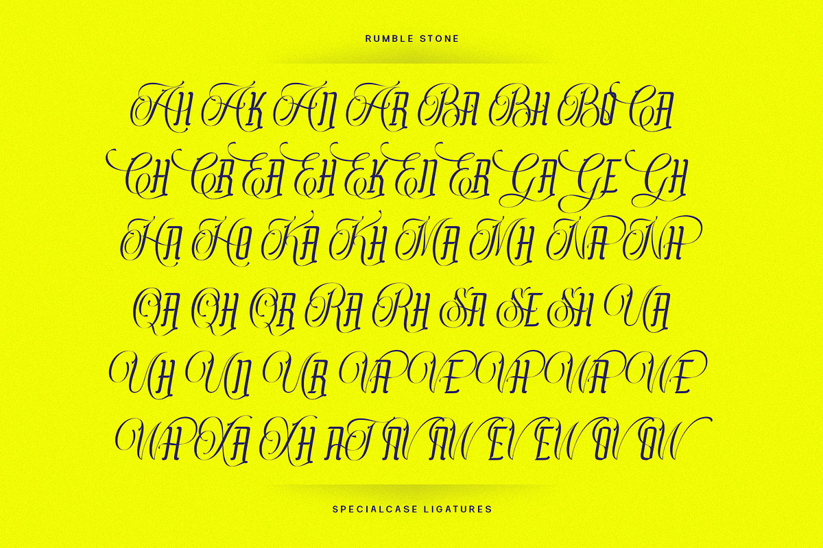 Rumble Stone Typeface, a Blackletter Font by alit design (Photo 14 of 16)