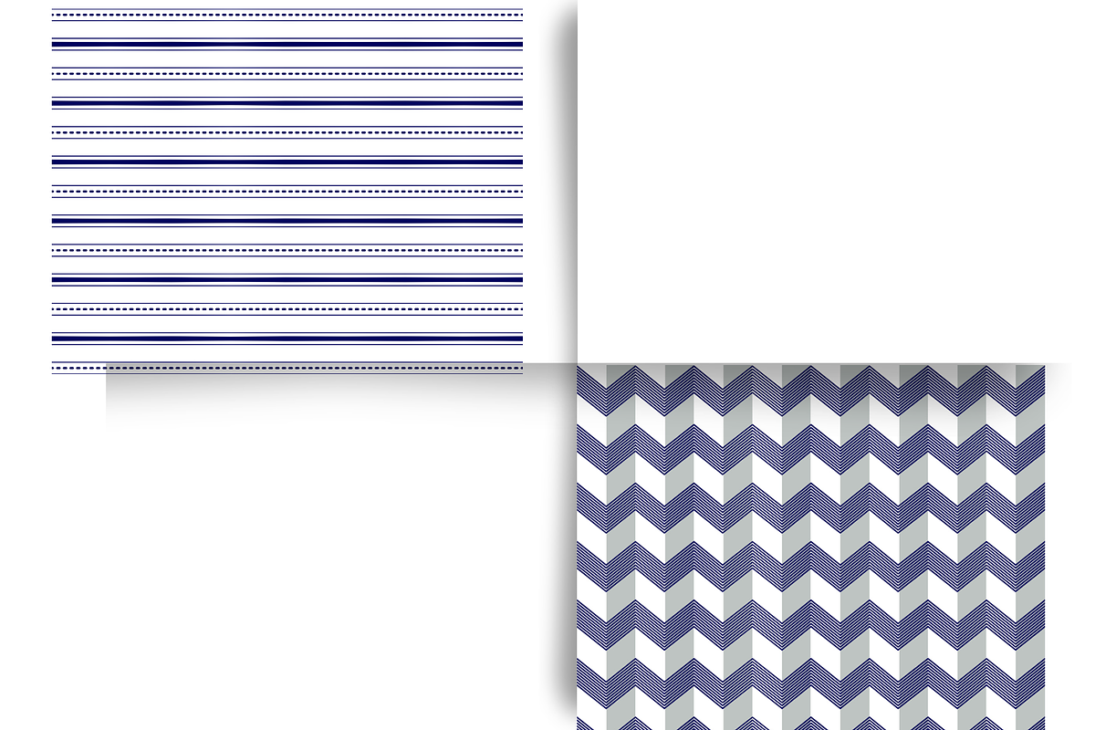 Farmhouse Blue Pattern Collection, a Pattern Graphic by Earley Bird Design Studio (Photo 6 of 6)