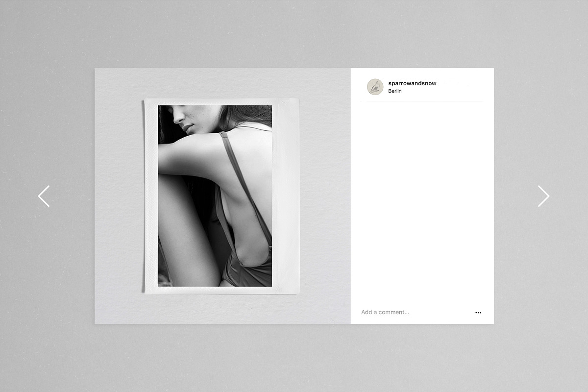 Black&White Film Frames Templates, a Social Media Template by Sparrow & Snow (Photo 7 of 11)