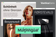Vontica Sans Font Family, a Sans Serif Font by Asenbayu (Thumbnail 2 of 15)
