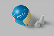Floating Balloon Mockups, a Product Mockup by megostudi0 (Thumbnail 3 of 6)