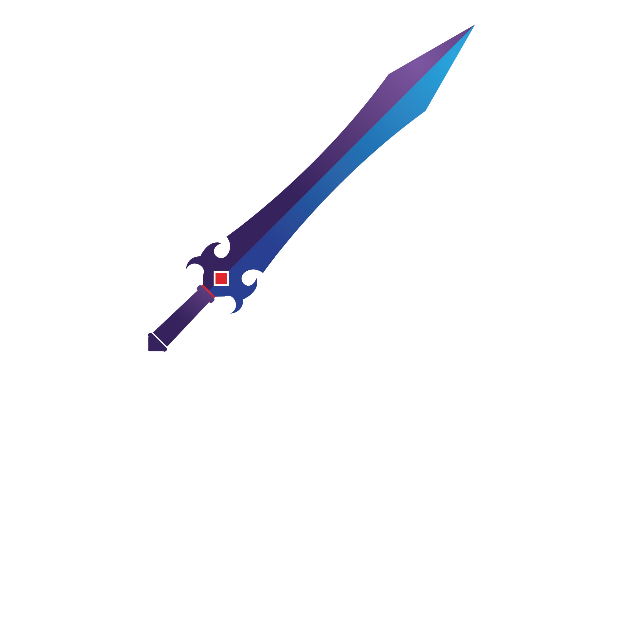 Sword game item vector symbol logo, a Branding & Logo Template by ...