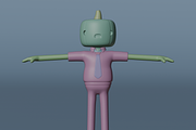 Pumkin Business Man 3D Model, a Characters & Person 3D Model by Dudukbersama (Thumbnail 3 of 3)