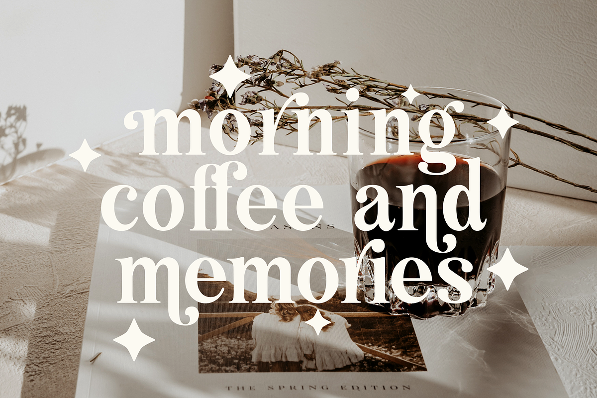 Just Beachy - Serif Font, a Serif Font by Shakira Studio (Photo 5 of 10)