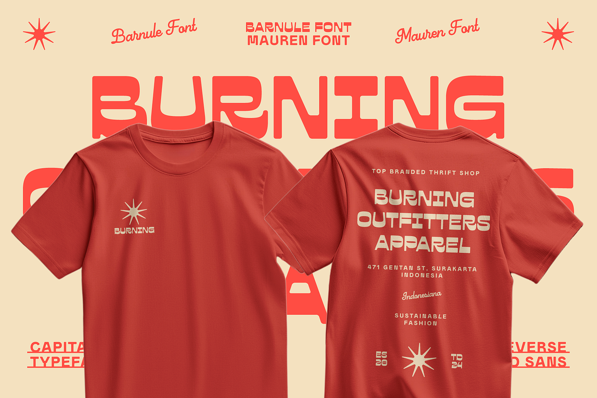 Barnule & Mauren - Western Font Duo, a Sans Serif Font by Zarma Type (Photo 8 of 13)