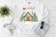 Christmas House PNG, an Illustration by Craft Nest (Thumbnail 4 of 6)