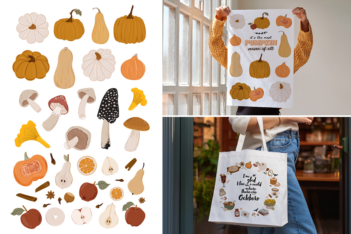 Botany & Halloween mystery BUNDLE, a Decorative Illustration by Ruslana Lubenets (Photo 11 of 47)