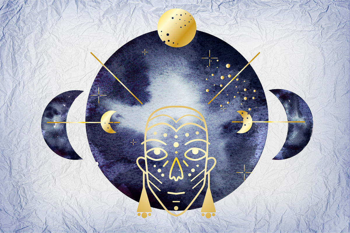 The Moon, an Illustration by Kotozoid (Photo 9 of 10)
