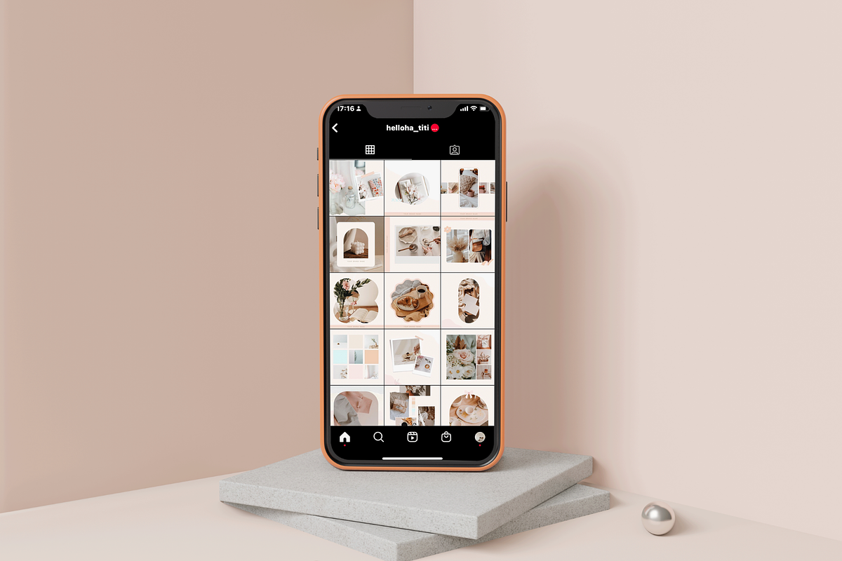 Pastel Instagram Post Canva Template, a Social Media Template by Hellohastore (Photo 8 of 9)
