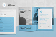 FLORA | Portfolio Template, a Brochure Template by KreateTribe (Thumbnail 3 of 10)