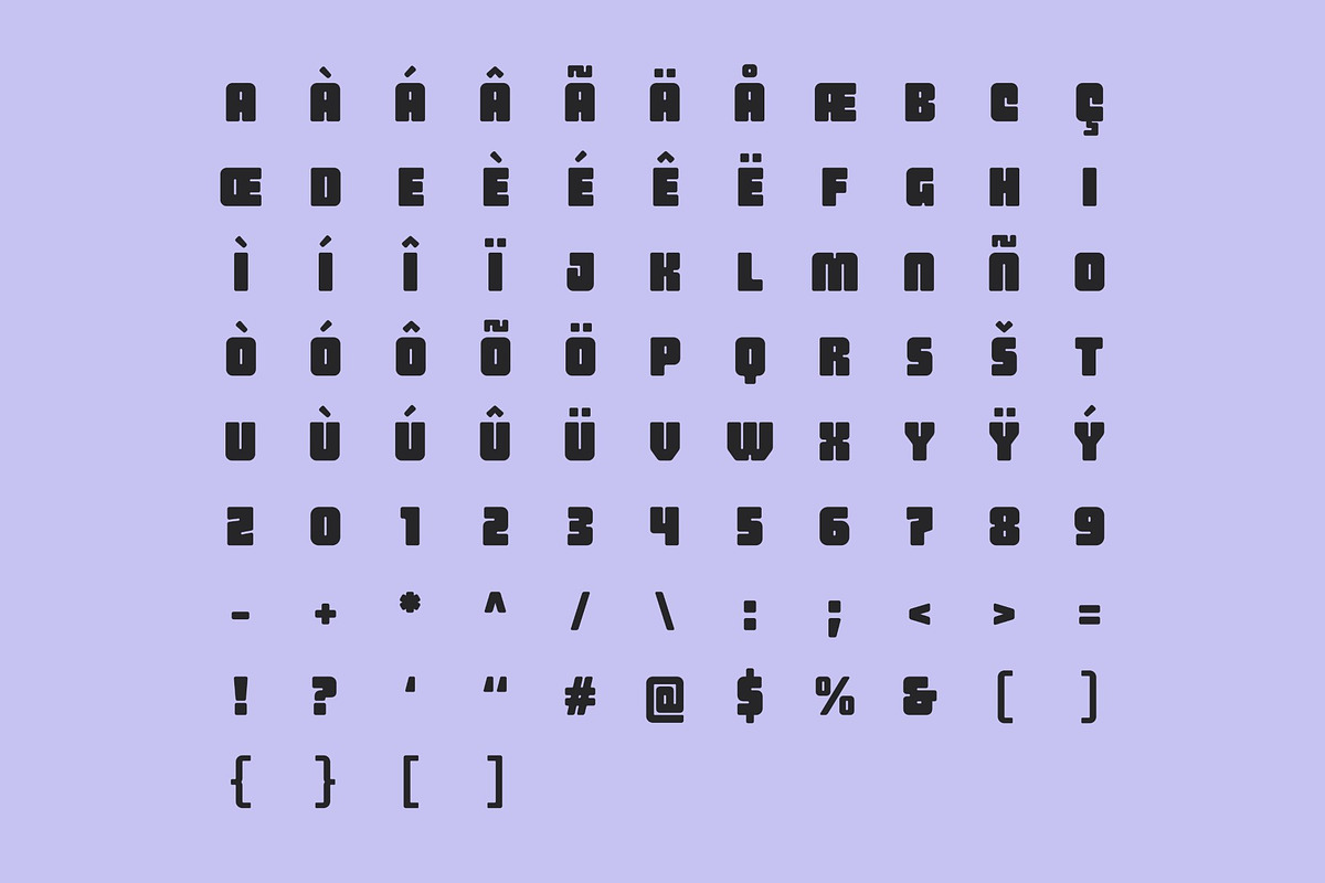 Big Hoglet - Retro Chunky Font, a Font by Studio Moara (Photo 3 of 8)