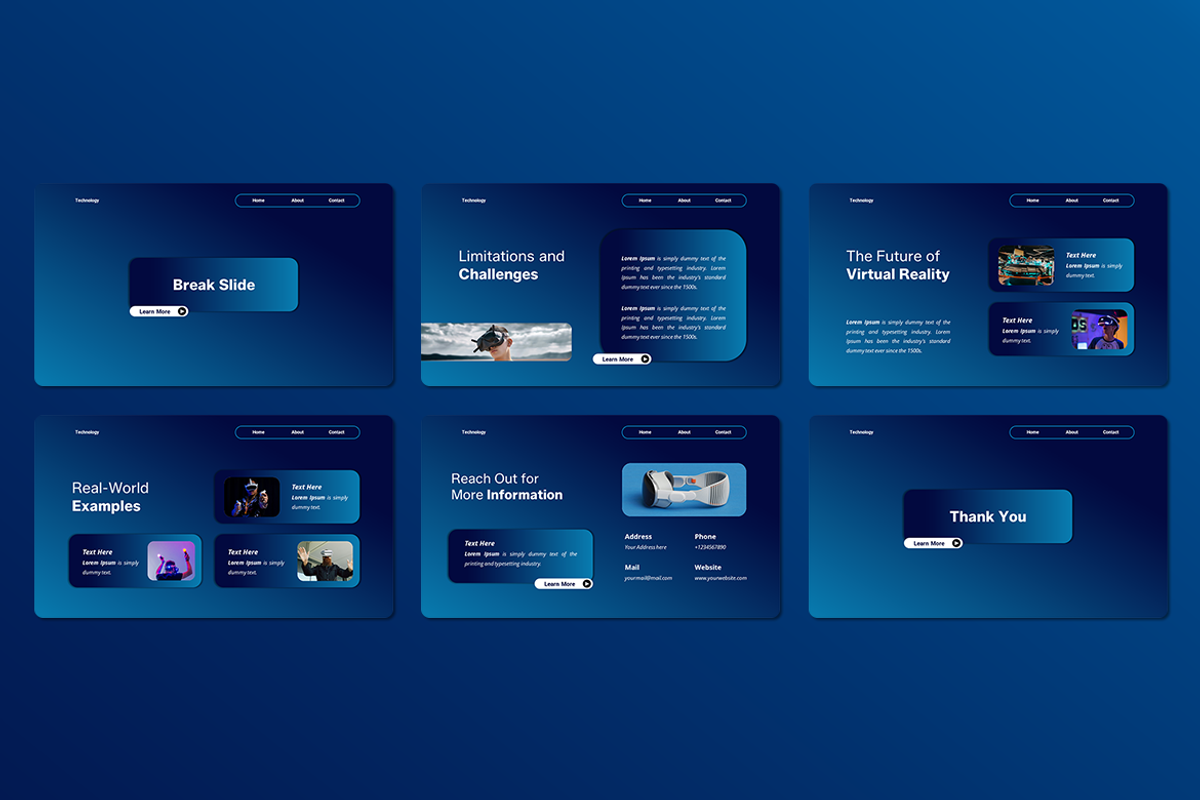 Technology - Google Slides Template, a Presentation Template by Iqsiart Studio (Photo 3 of 3)