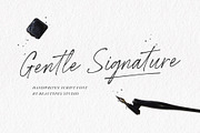 Gentle Signature, a Handwritten Font by Beautypes (Thumbnail 1 of 7)
