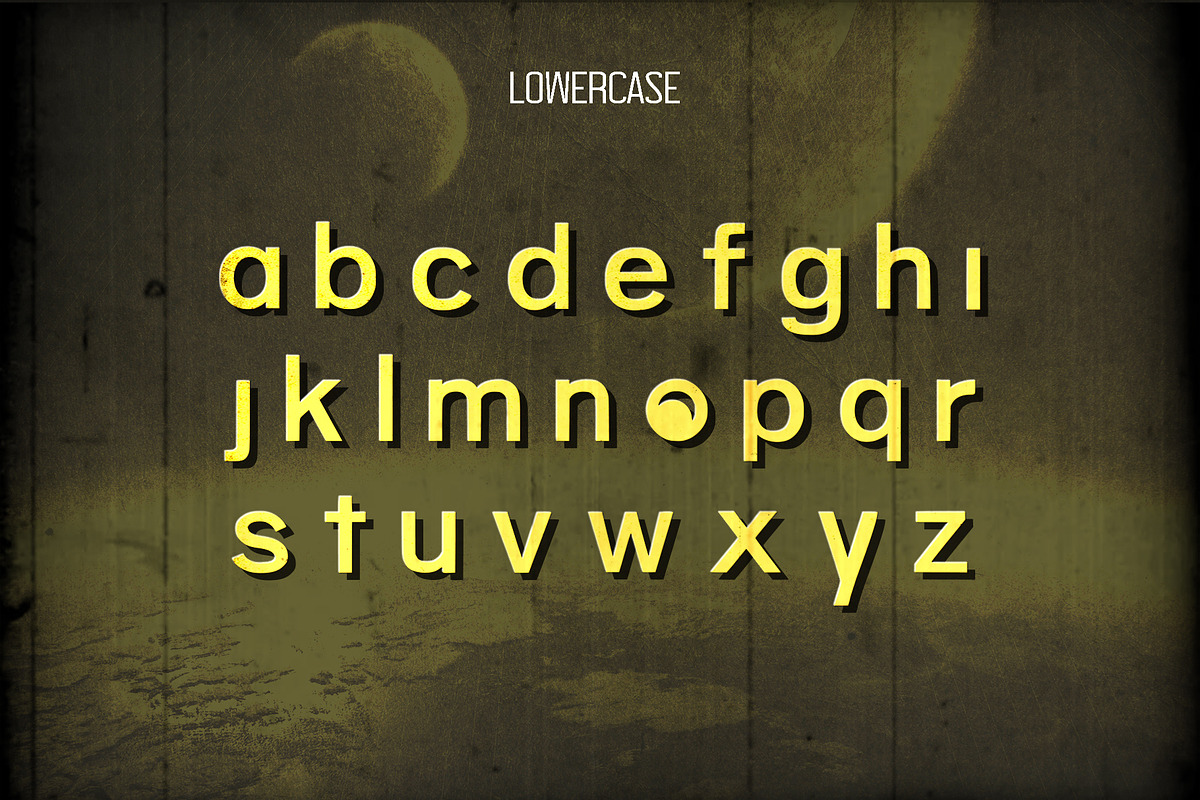 Lost in Space Typeface preview 3
