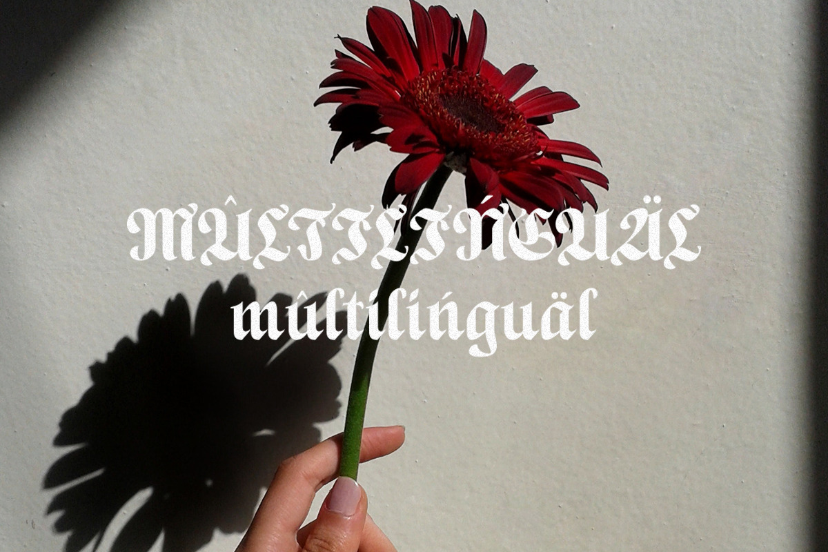 Awake - Blackletter Groovy, a Blackletter Font by ClevUs (Photo 10 of 12)