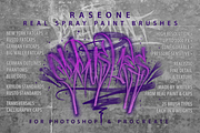 Raseone Real Spray Paint Brushes, a Brush Add-On by Graffiti Fonts® (Thumbnail 4 of 5)