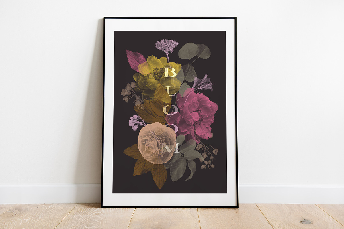 Modern Floral Procreate Brushes, a Brush Add-On by Eclectic Anthology