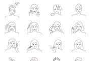 200+ Beauty icons, an Outline Icon by mayrum (Thumbnail 10 of 14)