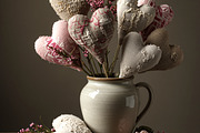 Rustic Bouquet of Linen Hearts, a Holiday Photo by IrinaCzaran (Thumbnail 1 of 2)