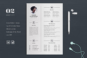 Resume/CV, a Resume Template by Atakana (Thumbnail 1 of 2)
