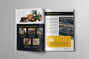 Mining Industry Catalog Brochure, a Brochure Template by VectStock (Thumbnail 3 of 7)