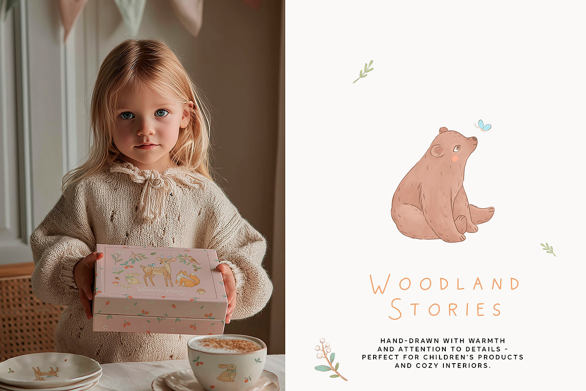 WOODLAND STORIES. Hand-drawn art, an Animal Illustration by annartdreams (Photo 3 of 11)