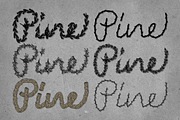 Twig & Pine Illustrator Brushes, a Brush Add-On by MarkieAnn Creative (Thumbnail 2 of 5)