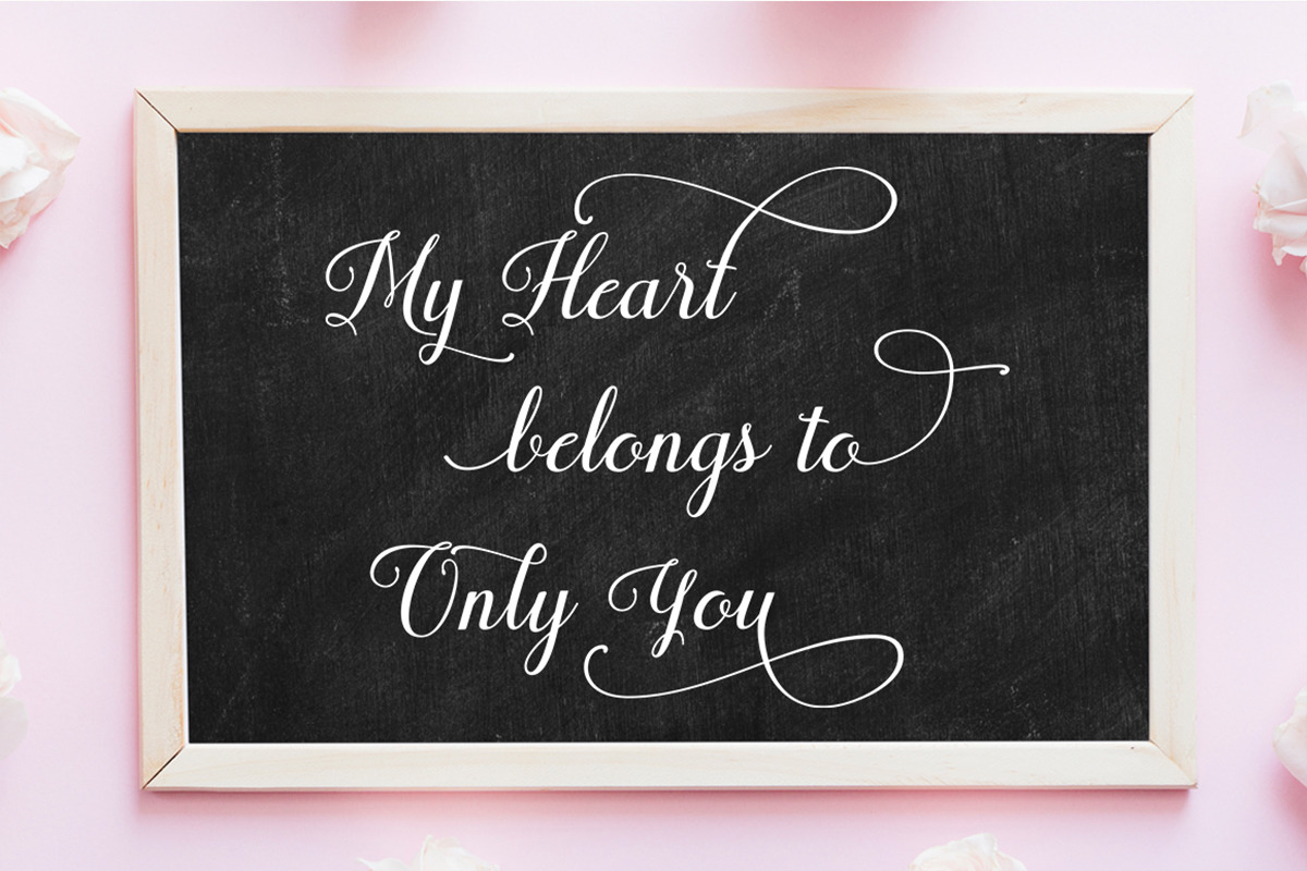 Shiffany Script, a Script Font by Attract Studio (Photo 4 of 6)