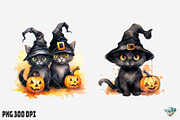 Halloween Black Cat, an Illustration by Gemstone (Thumbnail 5 of 12)